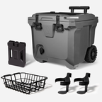 BrüTank 35-Quart Ultimate Day Trip Cooler Bundle | Charcoal