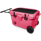 BrüTank 55-Quart Rolling Cooler | Neon Pink