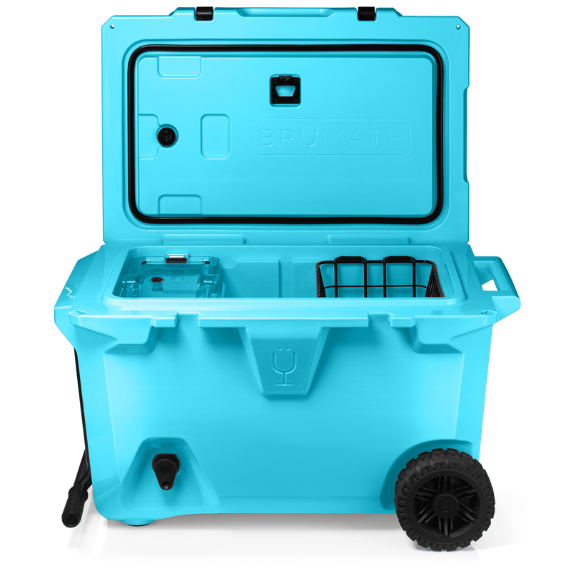 BrüTank 55-Quart Rolling Cooler | Electric Blue