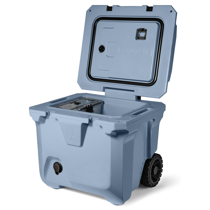 BrüTank 35-Quart Ultimate Day Trip Cooler Bundle | Denim