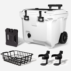 BrüTank 35-Quart Ultimate Day Trip Cooler Bundle | Ice White