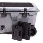 BrüTank 55-Quart Double Drink Holder Cooler Bundle | Charcoal