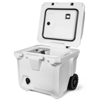 BrüTank 35-Quart Rolling Cooler | Ice White
