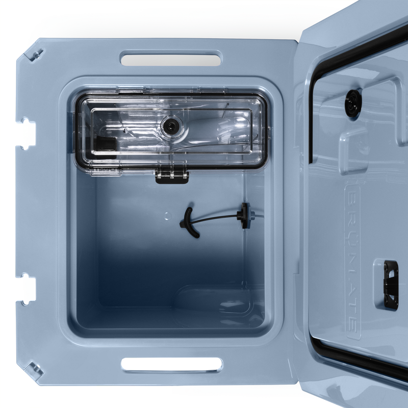 BrüTank 35-Quart Rolling Cooler | Denim
