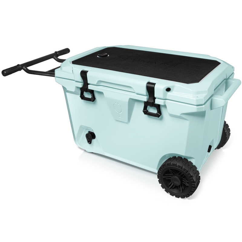 BrüTank 55-Quart Double Drink Holder Cooler Bundle | Blue Agave