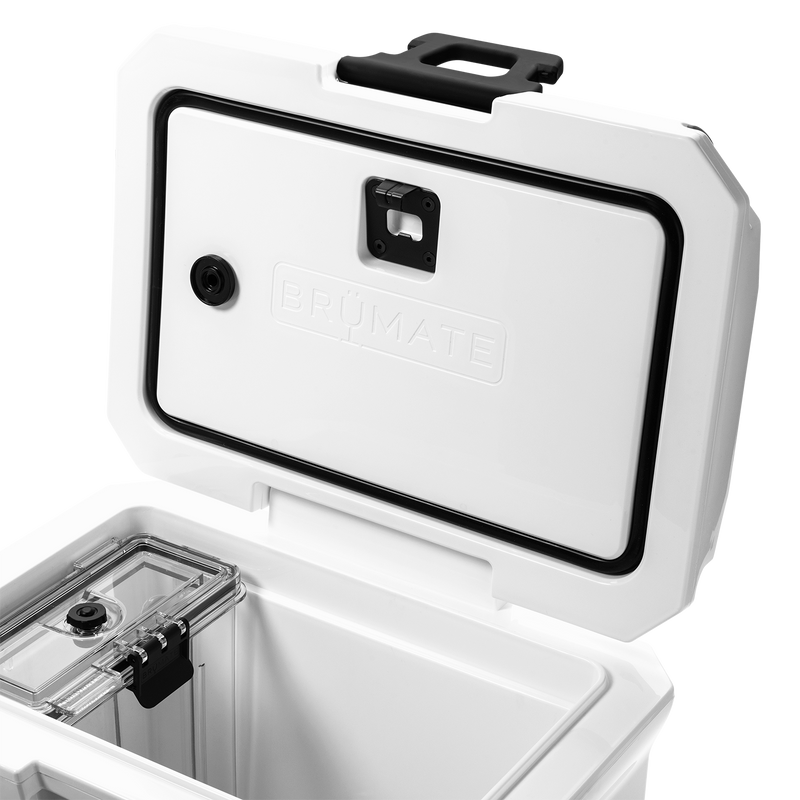 BrüTank 20-Quart Easy-Carry Cooler | Ice White