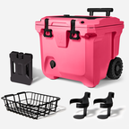 BrüTank 35-Quart Ultimate Day Trip Cooler Bundle | Neon Pink