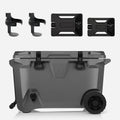 BrüTank 55-Quart Double Drink Holder Cooler Bundle | Charcoal
