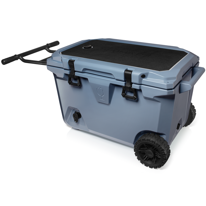 BrüTank 55-Quart Double Drink Holder Cooler Bundle | Denim