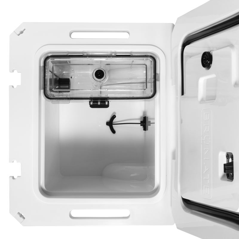 BrüTank 35-Quart Ultimate Day Trip Cooler Bundle | Ice White