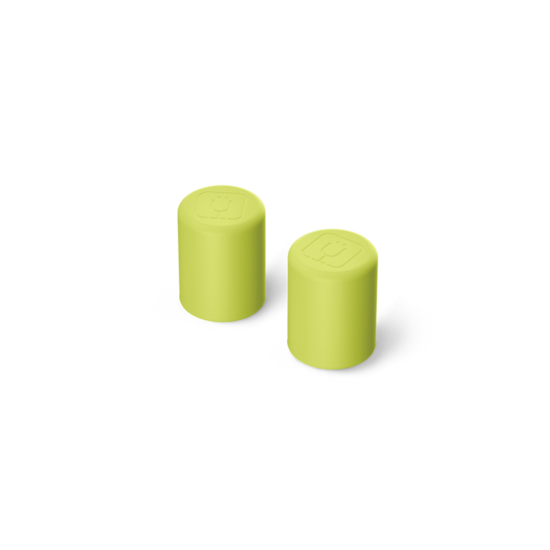 Magnetic Straw Cover | Lemon Lime | 2-Pack