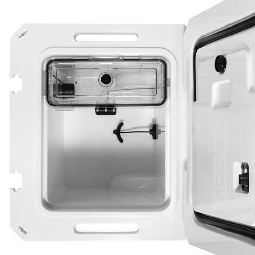 BrüTank 35-Quart Rolling Cooler | Ice White