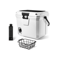 BrüTank 20-Quart Grab + Go Cooler Bundle | Ice White