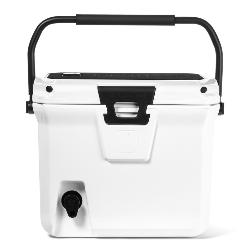 BrüTank 20-Quart Easy-Carry Cooler | Ice White
