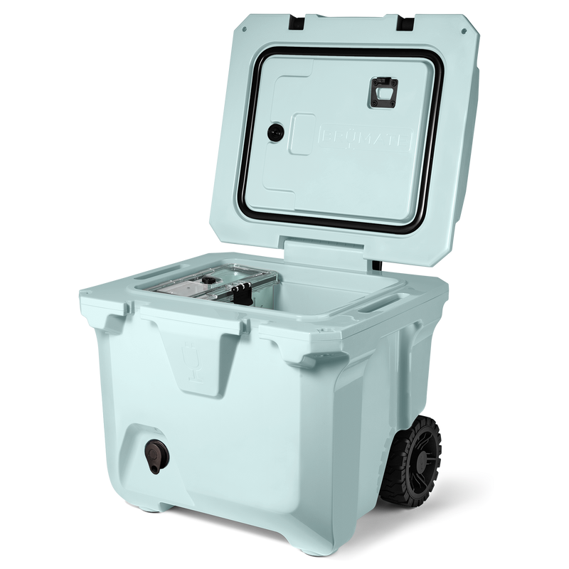 BrüTank 35-Quart Rolling Cooler | Blue Agave