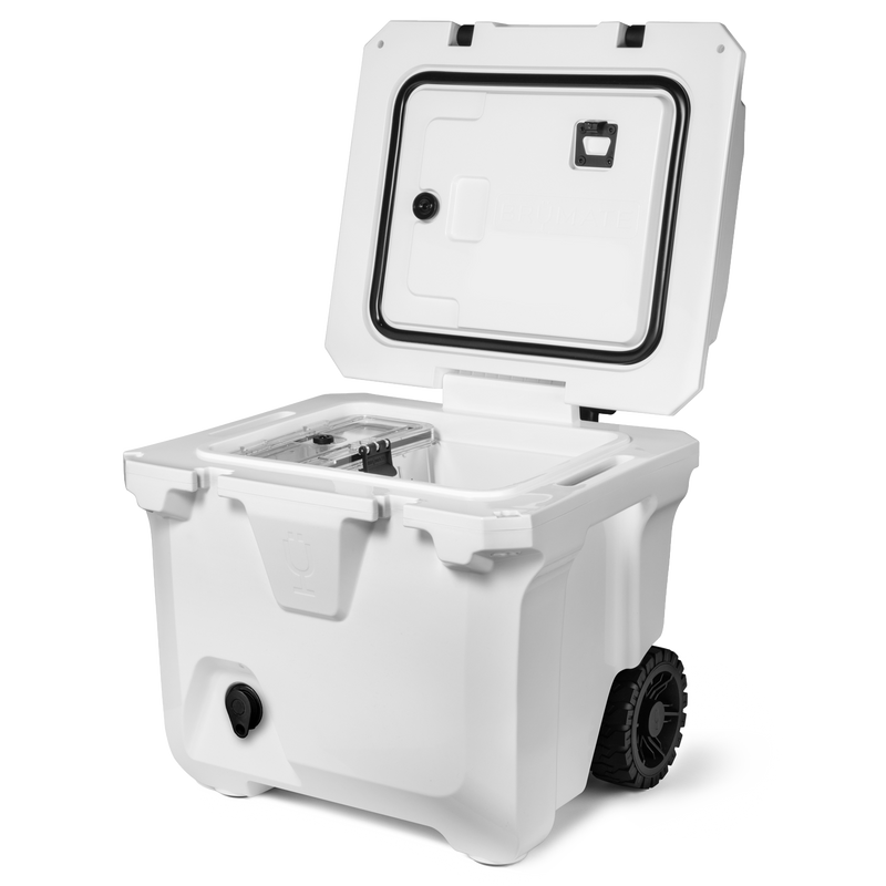 BrüTank 35-Quart Ultimate Day Trip Cooler Bundle | Ice White