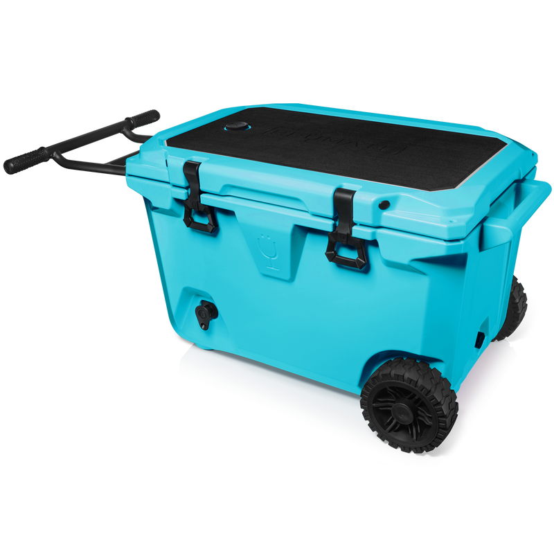 BrüTank 55-Quart Rolling Cooler | Electric Blue