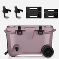 BrüTank 55-Quart Double Drink Holder Cooler Bundle | Lilac Dusk