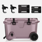 BrüTank 55-Quart Double Drink Holder Cooler Bundle | Lilac Dusk